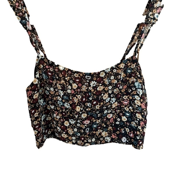 NEW Super Natural By Secret Mission Janice Skirt Set in brown ditsy floral - Picture 7 of 11